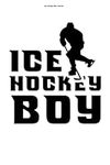 Ice Hockey Boy Journal: 100 Pages |