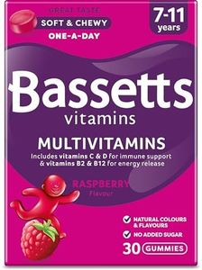 Bassetts Vitamins 7-11 Years Raspberry Flavour Multivitamins 30 Gummies