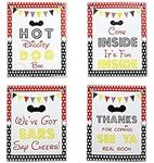 Mickey Party Sign Set of 4-8 x 10 i