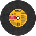 DEWALT 14" Chop Saw Blade, Metal Cut-Off Wheel (DW8001)