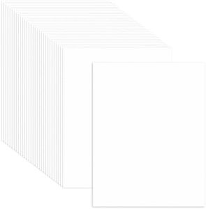 30 Sheets White Cardstock - 8.5'' x 11'' 92lb Cover Card Stock 250GSM Heavyweight Paper Thick Paper for Scrapbooking, Crafts, Business Cards, Invitations PAP05WH