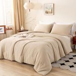 BOHOPOPM Ultra-Soft Beige Comforter