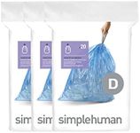 simplehuman Code D 60 Count, Genuin