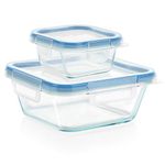 Snapware 4-Piece Total Solution Food Storage Set, Glass