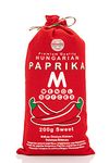 Menol Spices Authentic Hungarian Sweet Paprika Powder (Sweet 200g) Premium Gourmet Quality, Produced in region of Szeged, Hungary, Vibrant Red, Incredible Flavour