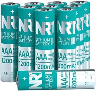 NRT AAA Batteries, Triple A, 1.5V 1200mAh Longer Lasting Power Batteries, Non-Rechargeable