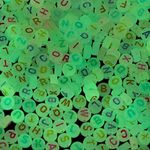 1400 PCS 4x7mm Acrylic Letter Beads for Jewelry Making Alphabet Beads for Bracelet Making DIY Beads for Personalized Jewelry Round Beads A-Z"