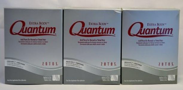 Quantum Extra Body Acid Perm for Normal or Tinted Hair (3 Pack)