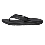 Columbia Men's Flip flop Sandal, Black/Ti Grey Steel, 11 M US