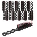 Bulk Hair Brushes for Homeless Individually Wrapped, Hair Brush Bulk, Hair Brush for Curly Hair Suitable for Homeless,Shelter,Air Bnb/Hotel (24PCS)