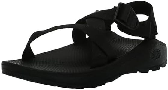 Chaco Men's Zcloud Sandal, Solid Black, 9