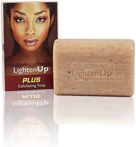 LightenUp, Exfoliating Soap - 200g / 7fl oz - Skin Brightening Soap, Cleansing Bar, Formulated to Fade Dark Spots, with Apricot, Glycerin, Coconut Oil