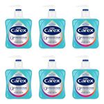 Carex Original Antibacterial Hand Wash, Clean & Protect Hands, Bulk Buy, Pack of 6 x 250 ml (Packaging may vary)