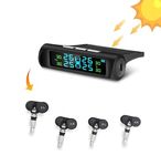 Skyshop® C240 Pro (Voice Alert) Internal USB/Solar (TPMS) (Car Tyre Pressure Monitoring System) Pressure & Temperature Display