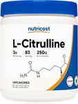 Nutricost Pure L-Citrulline (Base) Powder (600 Grams)