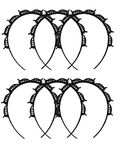 Skvilla Hair Hoop Hair Band Accessories Hair Twister Hairstyle Braid Tool(6pc Black)