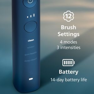 Philips Sonicare DiamondClean 9000 Electric Toothbrush, Dark Blue