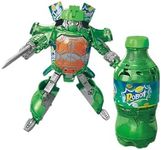 Atlodas Beverage Bottles Deformation Robot Toys, Soda Can Transforming Robot Toys for Kids Gift, Creative Soda Deformation Figures for Boys, Birthday Christmas Choice for Boyfriend (Green)