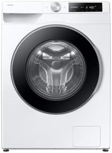 The Samsung Series 6 AI Energy + Auto Dose Washing Machine, 9kg, 1400rpm, White, WW90DG6U85LEU1