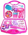 Toys Treasure Beauty Suitcase Pretend Play Toy Set | Makeup Accessories Girl's Beauty Make Up Kit Toy Set | Role Play Toy for Kids | Toys for Girls