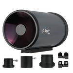 Svbony MK127 Telescope for Adults, 127mm Aperture f/11.8 Telescope for Astronomy, Maksutov Cassegrain OTA, Dual-Speed Focusing Catadioptric OTA for Visual Astronomy and Planetary Photography