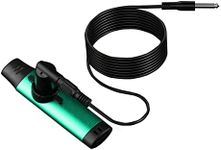 MEELAND Kazoo professional performance metal kazoo suitable for use with guitars, ukuleles and other instruments, niche easy to learn musical instruments /5 flutes Includes/ (Electro-acoustic green)