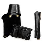 kinokoo Protective Case Bag for Sony A6400 and 16-50mm Lens Camera Case Sony a6400 Case (Black)