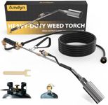 Propane Weed Torch Burner with Ergonomic Support Strap for Easy Control
