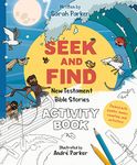 Seek and Find: New Testament Activity Book: Learn All About Jesus! (Christian Colouring and activity book to gift kids ages 4-8)