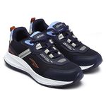 ASIAN Unisex-Child Navy Blue Sky Sneakers - 2 UK