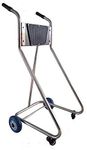 BRIS Outboard Motor Cart & Engine Stand Stainess Steel Tube Frame Carrier Cart