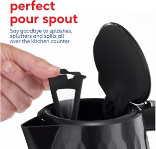 Russell Hobbs Honeycomb 1.7L Electric Kettle – Fast Boil, Black