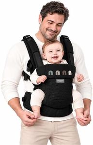 Baby Carrier,2-48Months,Soft&Breathable Mesh,Ergonomic Support,3 Way Carry | Biomimetic M-seat,6-point load balancing,magnetic buckle,safe & lightweight materials,adjustable fit for the whole family
