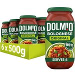 Dolmio Original Bolognese Tomato Pasta Sauce Jar Multipack 6 x 500 g