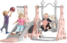 BIERUM 4 in 1 Toddler Slide and Swi