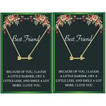 Bling Jewelry Friend Arrow Necklaces