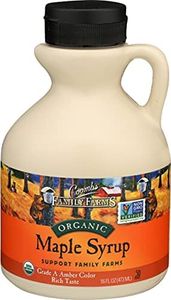 Coombs Family Farms Grade A Amber Rich Taste Organic Maple Syrup Jug, x, Amber Rich