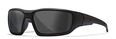 Wiley X Censor Ops Sunglasses, Grey/Black, Polarized Smoke Grey