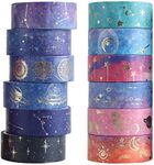 MOSNOW Washi Tape Set, Decorative T