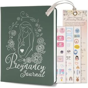 Keepsake Pregnancy Journal - Beautiful 1st Trimester Gifts - Pregnancy Scrapbook in Ready-To-Gift Packaging - Durable Pregnancy Book Memory Book to Capture Every Precious Milestone (338 Pages)