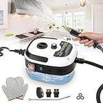 Steam Cleaners, 2500W Steam Cleaner Handheld, High Pressure Steam Cleaning Machine with 3 Brush Heads & 901ml Water Tank, Portable Multi-Purpose Steam Cleaner for Kitchen, Car, Bathroom, Furniture