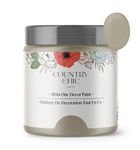 Country Chic Paint - Chalk Style All-in-One Paint for Furniture, Home Decor, Cabinets, Crafts, Eco-Friendly, Matte Paint - Soiree [Beige Taupe] 4oz/118ml