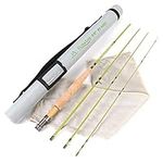 Maxcatch Ultra-Lite Fly Rod for Stream River Panfish/Trout Fishing 1/2/3 Weight and Combo Set Available（3-Weight 7ft 4-Piece）