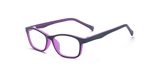 Outray Computer Glasses Blue Light Blocking for Kids Boys Girls Teens Children Gaming Eyewear Reduce Eyestrain Glasses Purple