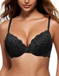 WingsLove Women's Push up Bra Flora