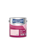 Johnstone's One Coat Matt Emulsion Paint - Rosebud 2.5L