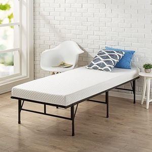 Zinus Memory Foam 4 Inch Mattress, Twin , White