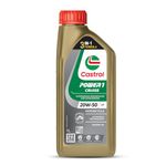 Castrol POWER1 Cruise 20W-50 4T Synthetic Engine Oil for Bikes | With 3-in-1 Synthetic Technology | Meant for High Performance Bikes | BS VI Ready | 1 L