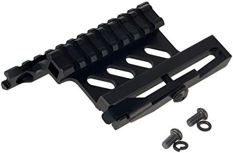 ToopMount AK Doble Carril Lateral AK74 Montaje de Alcance de Carril Picatinny Rail Scope Mount Side Rail AK Montaje de rieles Dobles de Metal táctico (0045)