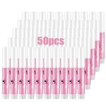 50 PCS Nail Glue for Acrylic Nails, Professional Glue False Nail Tips Glue for Broken Nails Adhesive Super Bond for Press on Nails